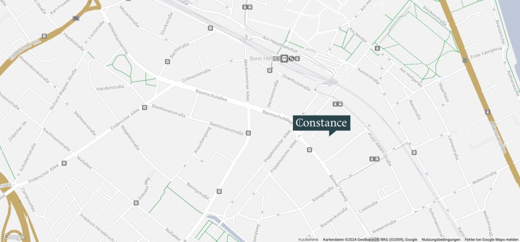 Kartenansicht Constance in Bonn